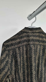 Bode Calico Wave Shirt