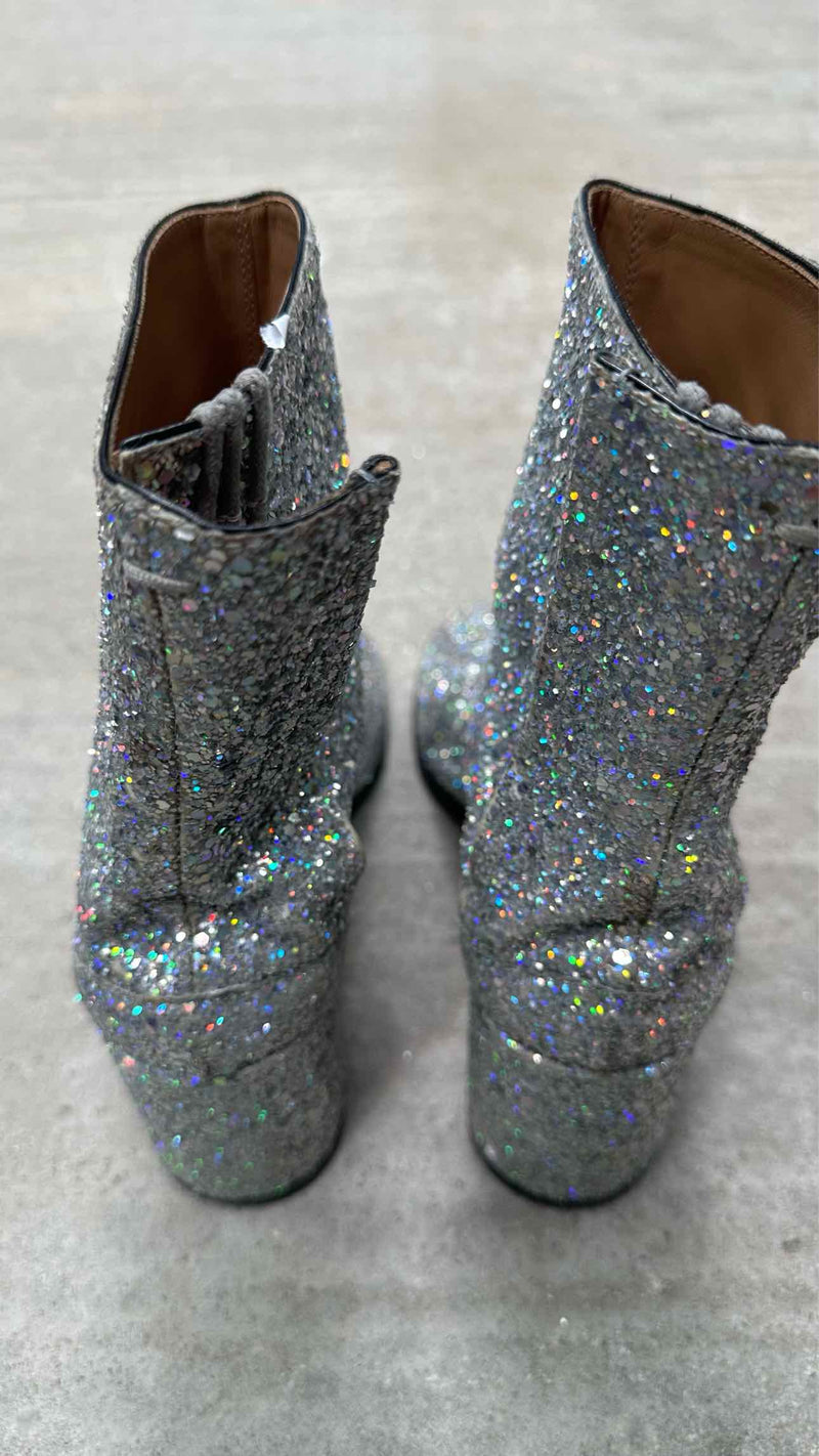 Margiela Glitter Tabi Boots