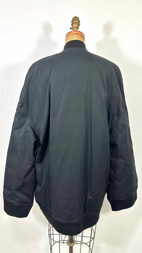 Rick Owens Oversized Puffer Slitted Sleeve Bomber Jacket