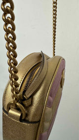 Gucci GG Marmont Round Crossbody Bag
