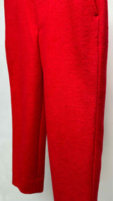 Comme Des Garcons Homme Plus Cropped Boiled-wool Pants