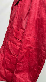 Paul Harnden Crinkled Waxed Mac Jacket