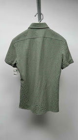Gucci X Disney S/S Appliqued Check Wool Shirt