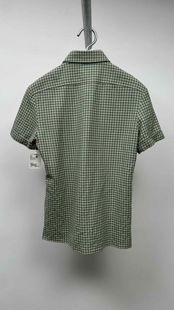 Gucci X Disney S/S Appliqued Check Wool Shirt