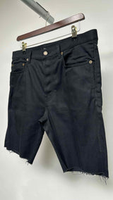 Saint Laurent Raw-end Denim Shorts