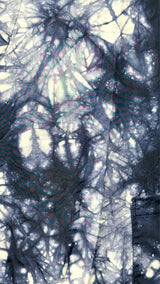 Blue Blue Japan Kagozome Quilteed Wrap Puffer Jacket