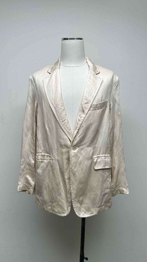 R13 Satin Oversized Wrinkle Jacket