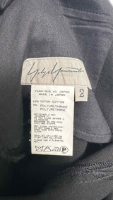 Yohji Yamamoto Back-Reconstructed Skirt