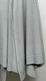 Homme Plisse Zip-up Pleated Cape