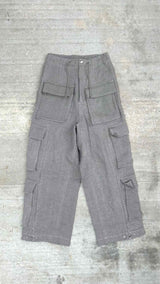 Hed Mayner Heavy-weight Linen Wide Cargo Pants