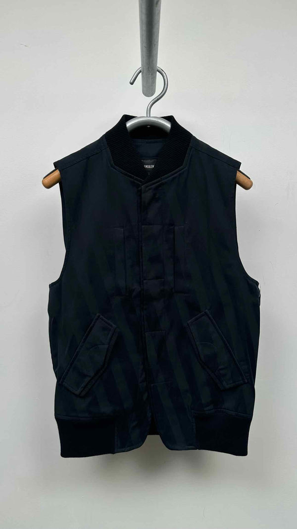 Ann Demeulemeester Stripe Jacquard Vest