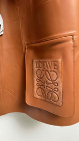 LOEWE Puzzle-Shaped Suede Jacket
