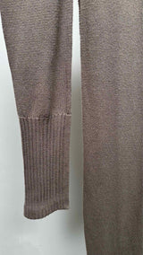 Rick Owens L/S Bottom-slit Shoulder Cut-out Dress