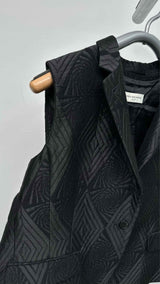 Dries Van Noten Jacquard Back-pleated Vest