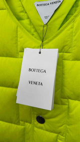 Bottega Veneta Intrecciato Quilted Gilet Nylon Vest