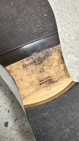 Margiela Crincle Leather Tabi Derby Shoes