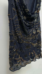 Agent Provocateur N/S Emiko Soiree Hand-embroidered Silk Mini Dress