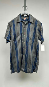 Vintage S/S Stripe Silky-cotton Shirt