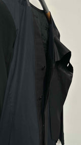 Rick Owens Leather-hybrid Light Coat
