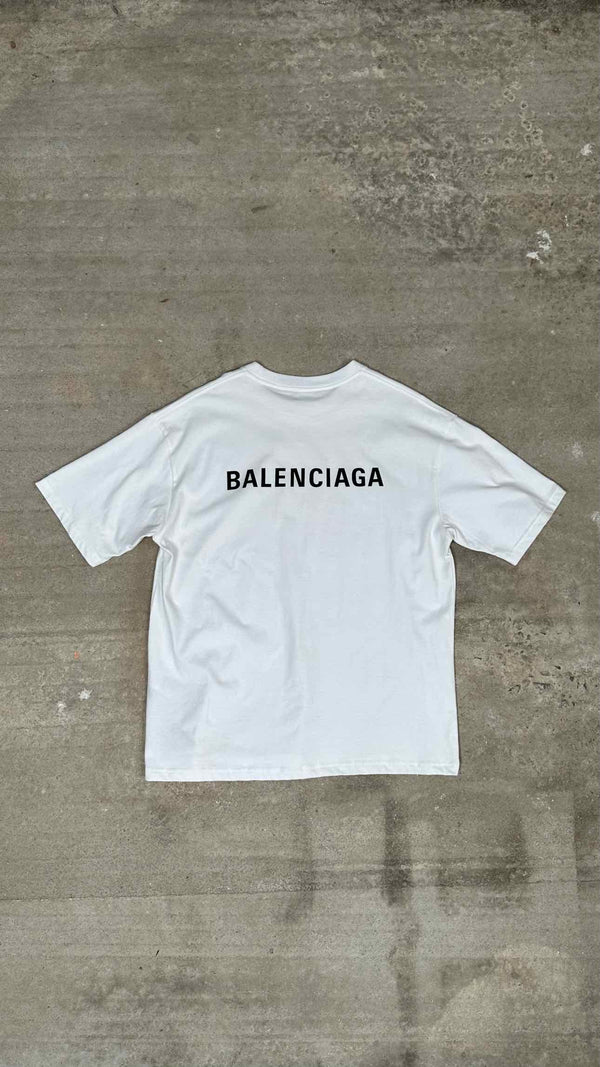 Balenciaga Logo Oversized T-shirt