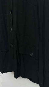 Ann Demeulemeester Stand-collar Sheer Military Blazer Jacket