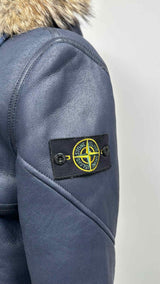 Stone Island Painted Sherling Coat Jacket