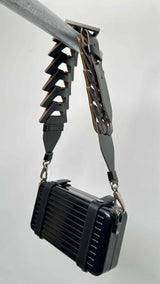 PRADA Interwoven Leather Shoulder Strap