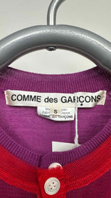 Comme Des Garcons Tulle Layered Cardigan