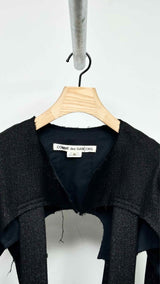 Women's Comme Des Garcons Cut-out Detailed Glitter Blazer Dress