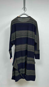 Issey Miyake L/S Border Knit Dress
