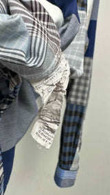 Dolce & Gabbana Reconstructed Check Shirt