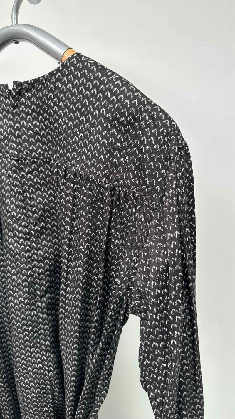 Comme Des Garcons Comme Des Garcons L/S Printed Dress