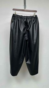 Comme Des Garcons Textured Drop-clutch Balloon Easy Pants