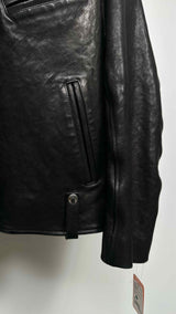 Isabel Marant Bacem Quilted-Lining Leather Jacket