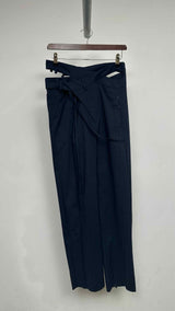 OTTOLINGER Signature Wrap Pinstripe Pants