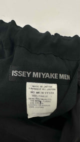 Issey Miyake Men Drop-Crotch Cropped Easy Pants