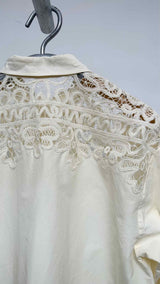 Ulla Johnson Lace-detailed Harden Shirt