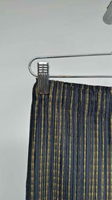 Pleats Please Pleated Stripe Wide Pants