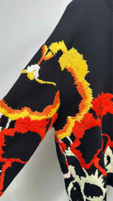 LOEWE X Joe Brainard Pansies-embroidered Sweatshirt