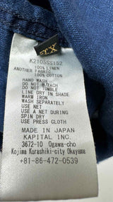 Kapital Kountry French Cross Linen Bandana Shirt