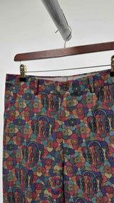 Comme Des Garcons Homme Plus Psychedelic-floral Pants