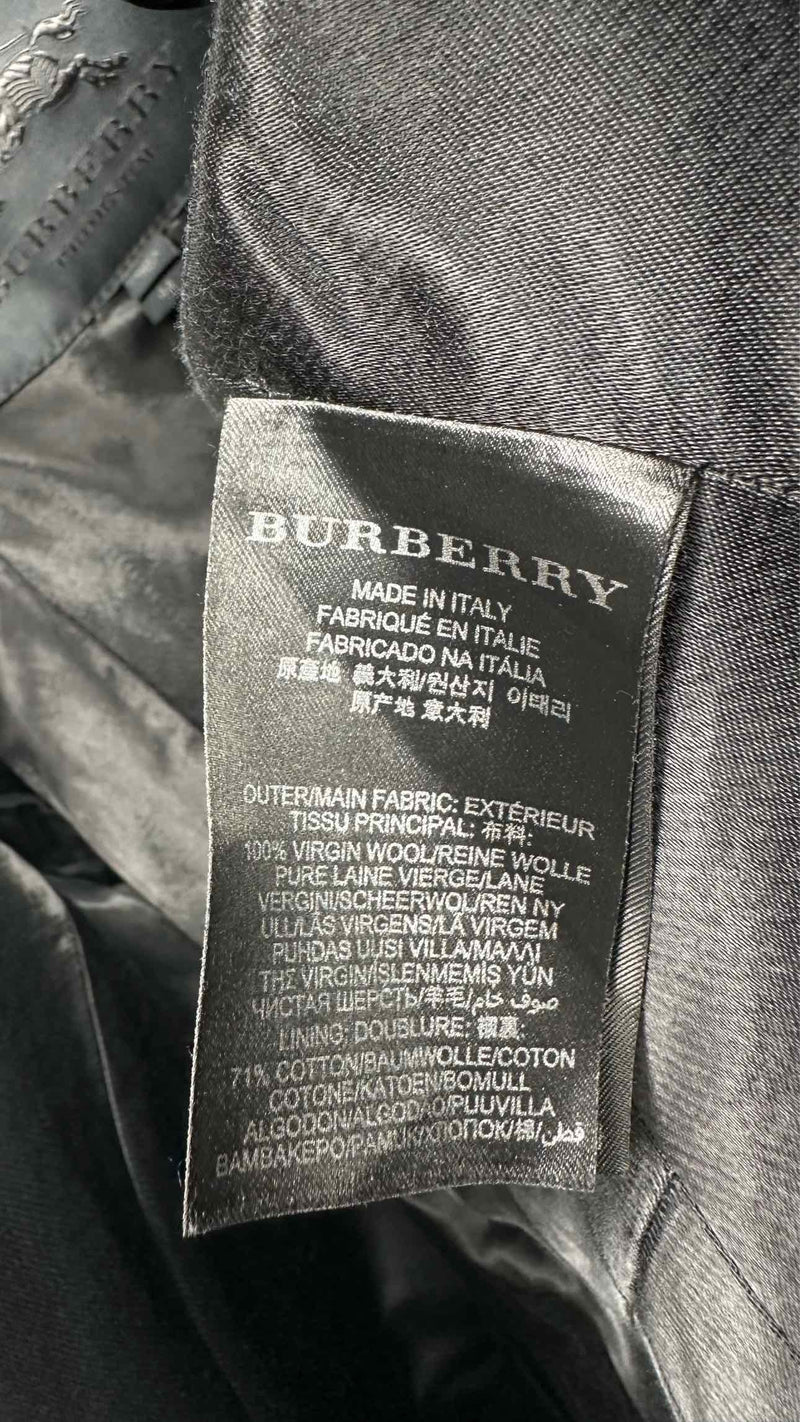 Burberry Prorsum Shawl-collar Long Coat