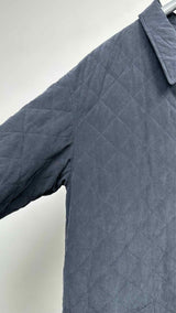 A.Presse Silk Taffeta Quilted Coat