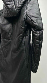 Gareth Pugh Quilted-leather Paded Long Coat