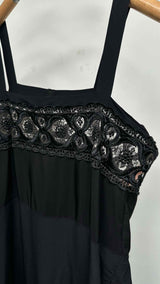 Margiela N/S Embroidered-detail Maxi Dress