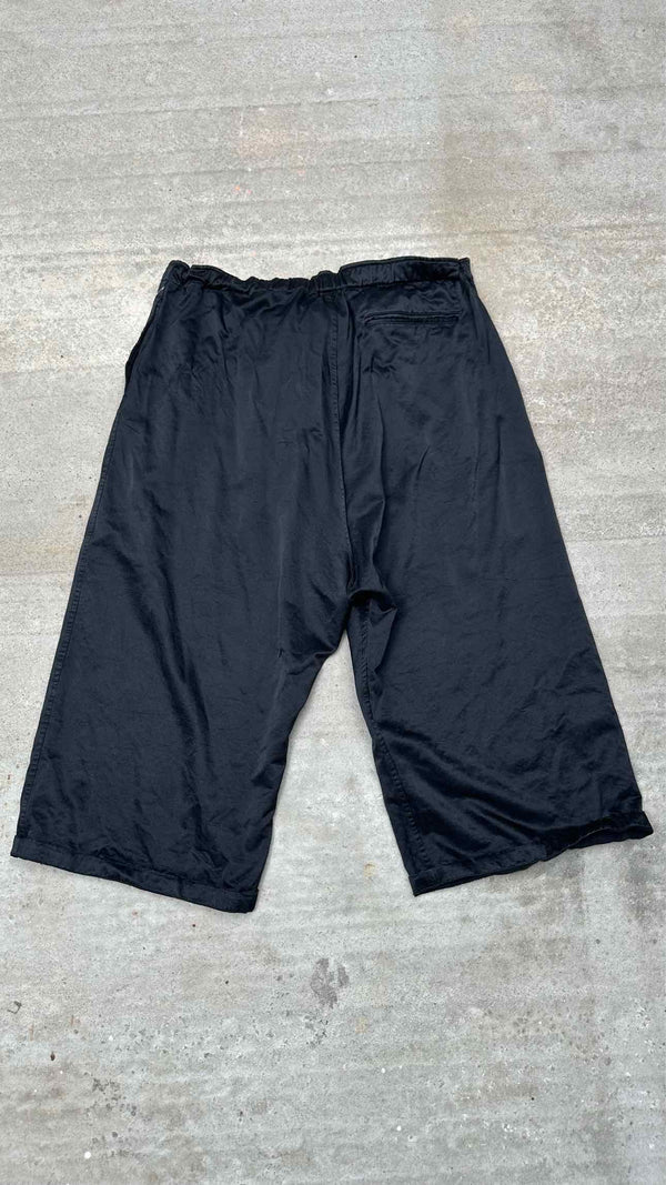 Paul Harnden Drop-crotch Cropped Easy Wide Pants