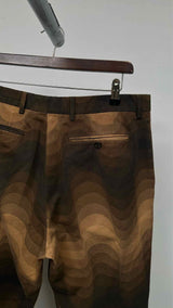 Dries Van Noten X Verner Panton Wave-pattern Pants