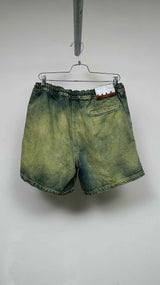 Marni Acid-wash Easy Denim Shorts