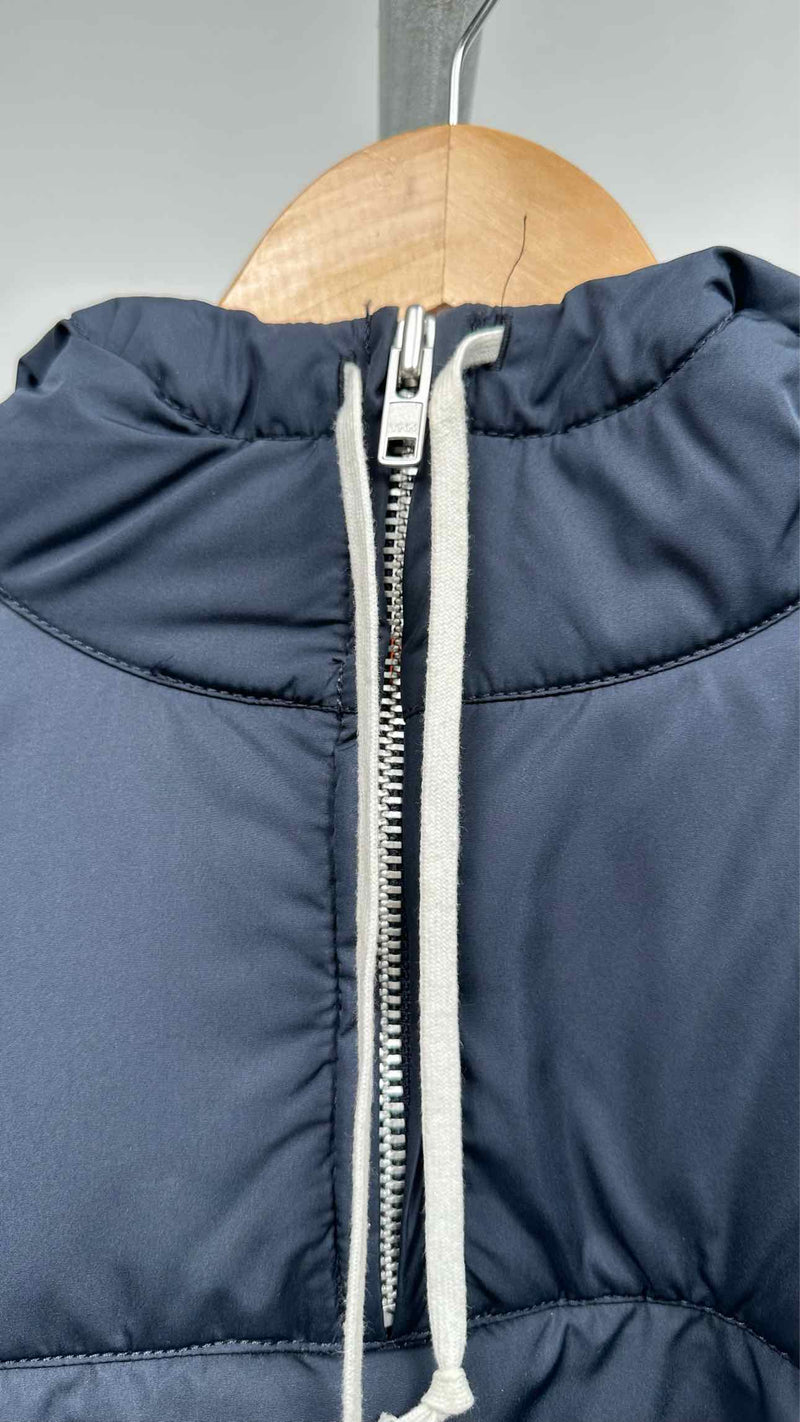 Comme Des Garcons Shirt Back-logo Hooded Anorak Puffer Coat