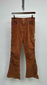 Kapital Studed Corduroy Flare Pants